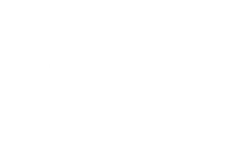 Tong Hair Studio i Mora logo - white letter crop
